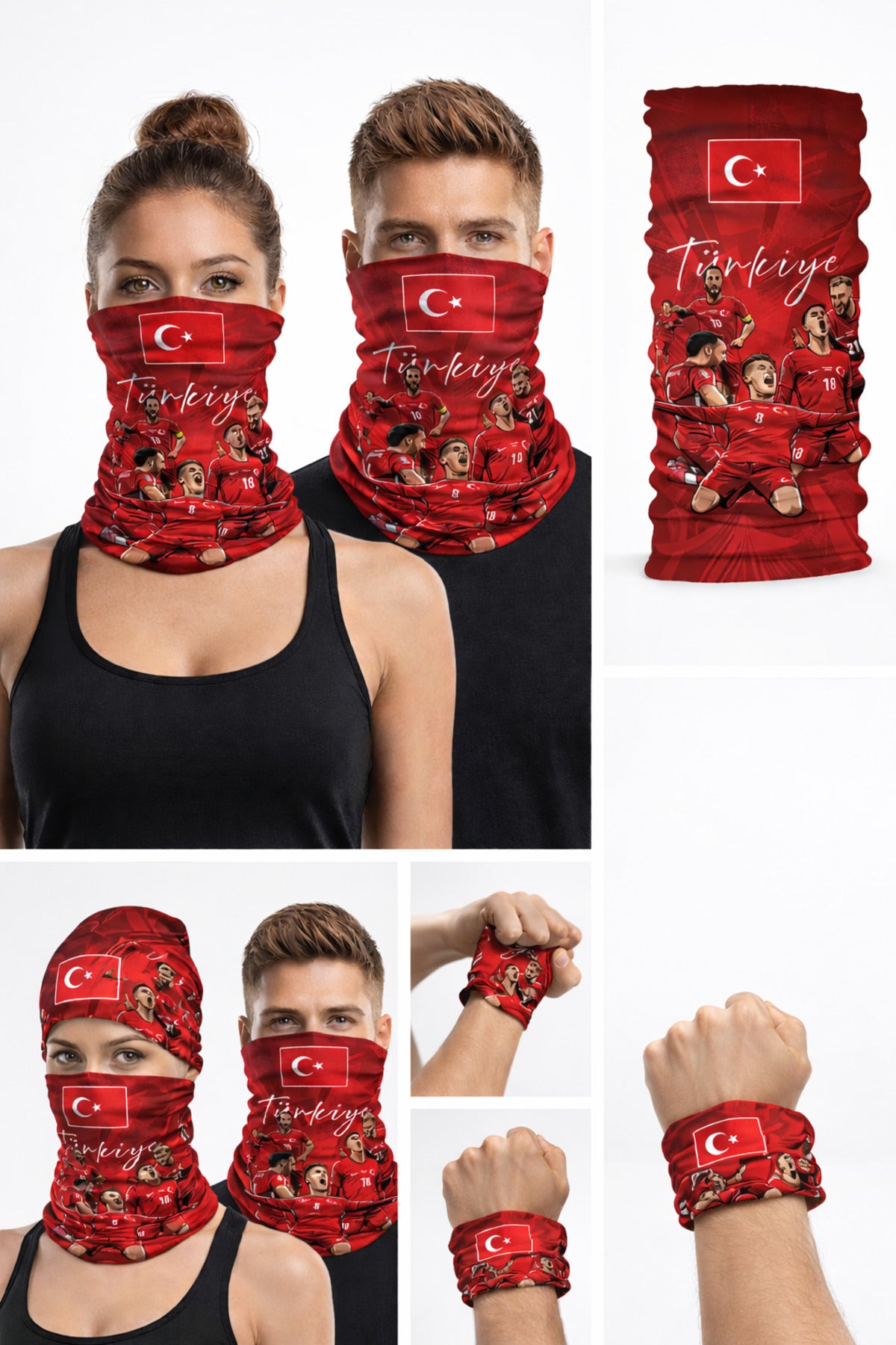 Milli Takım & Dünya Kupası Termal Buff Boyunluk – Seamless Unisex Bandana