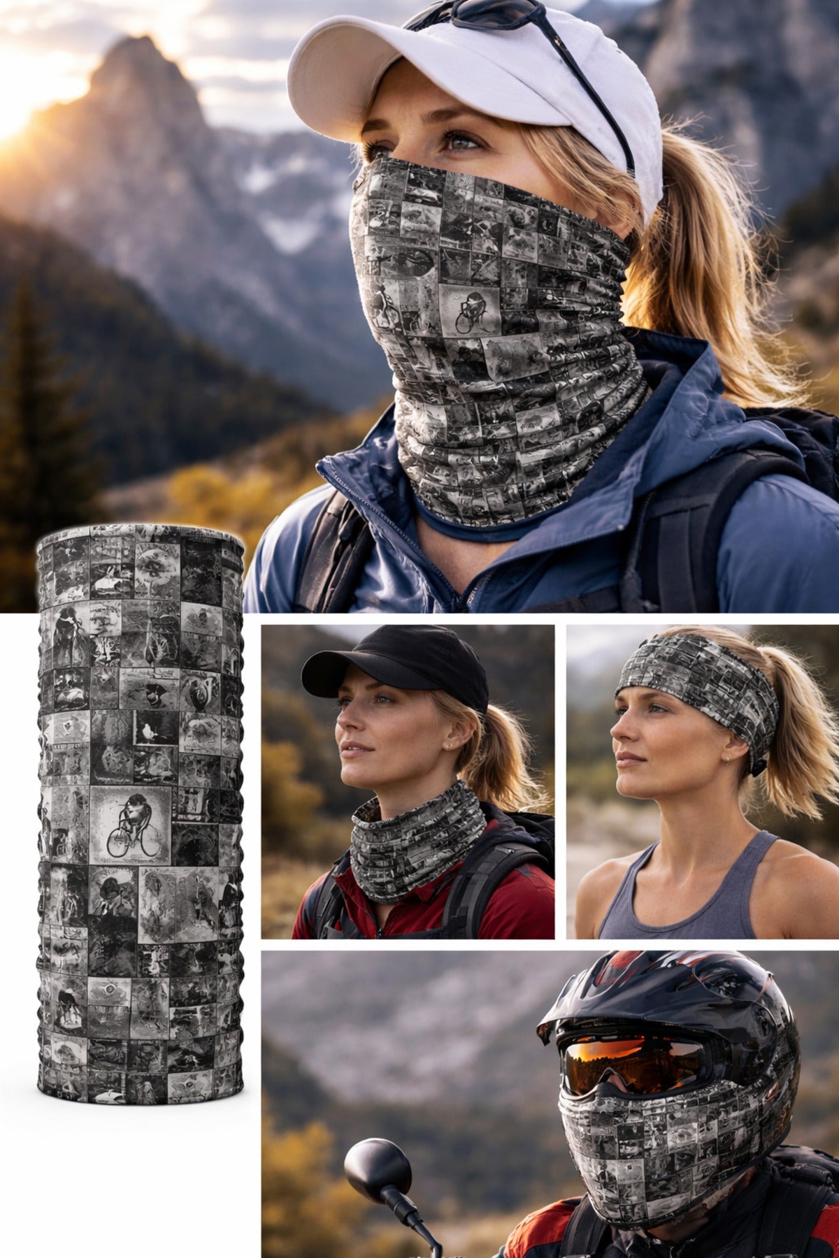 UV Korumalı Termal Buff Boyunluk – Motorsiklet, Bisiklet & Koşu