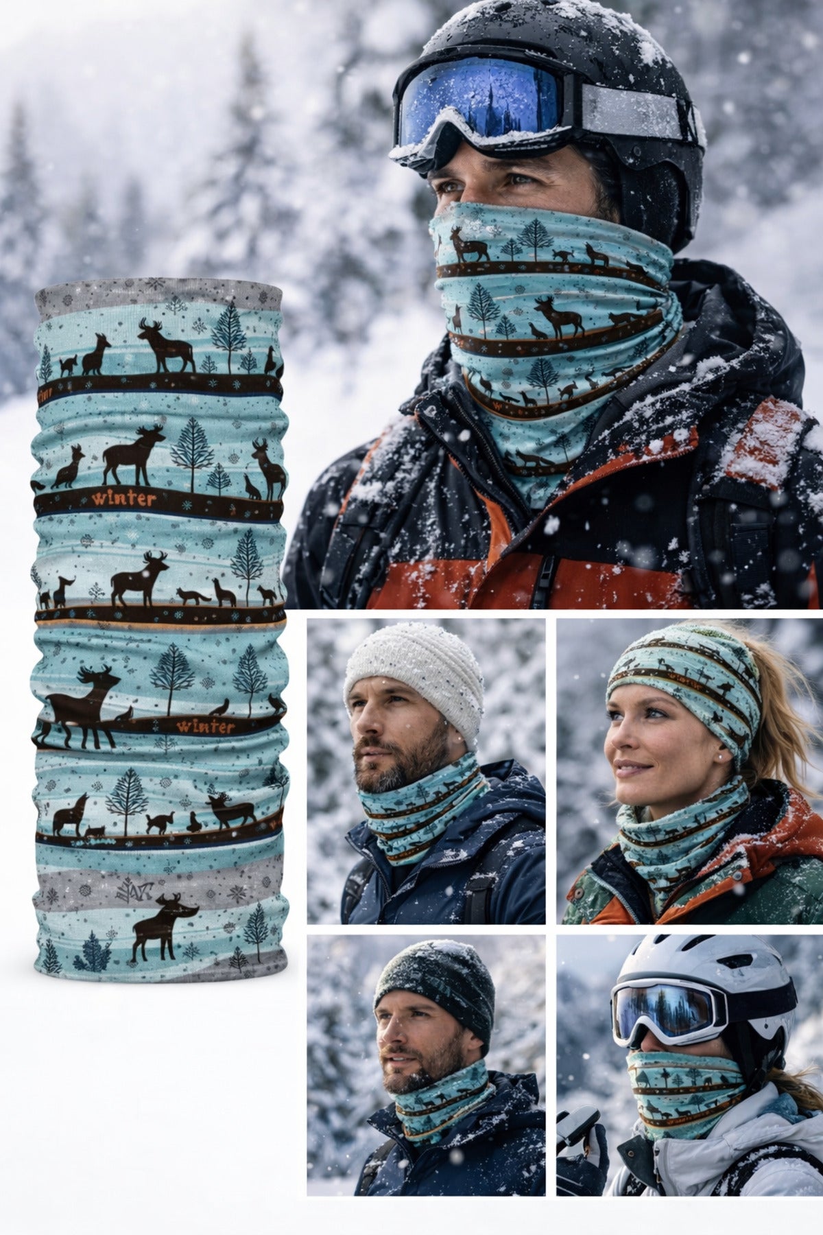 UV Korumalı Termal Buff Boyunluk – Motorsiklet, Bisiklet & Koşu
