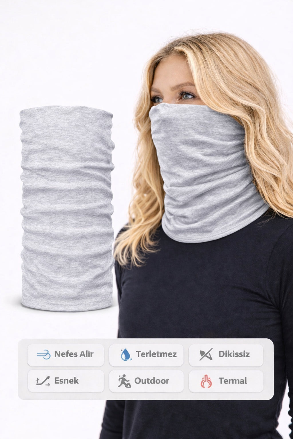 UV Korumalı Termal Buff Boyunluk – Motorsiklet, Bisiklet & Koşu