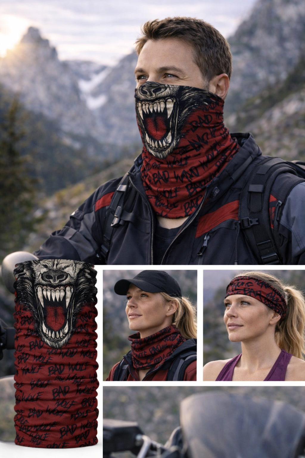 UV Korumalı Termal Buff Boyunluk – Motorsiklet, Bisiklet & Koşu