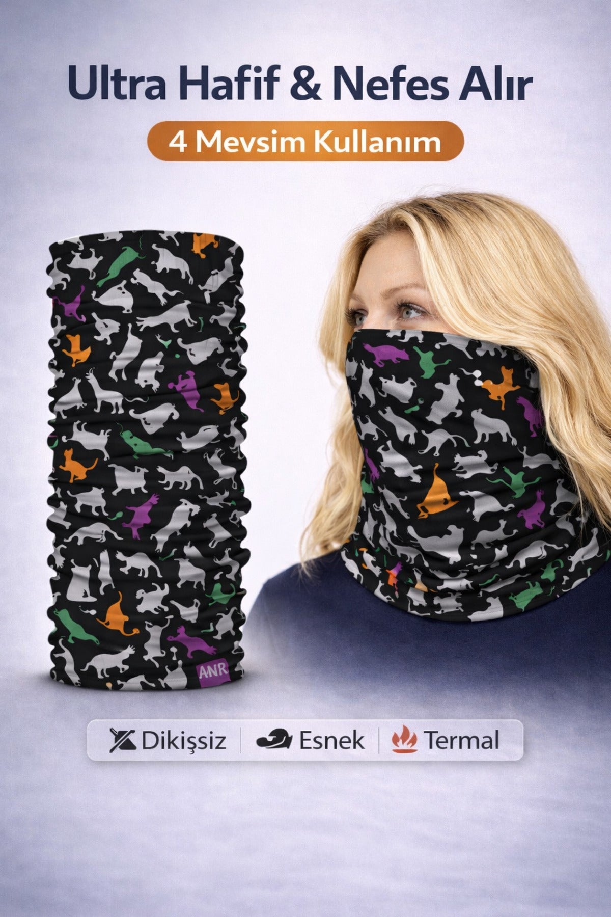 UV Korumalı Termal Buff Boyunluk – Motorsiklet, Bisiklet & Koşu