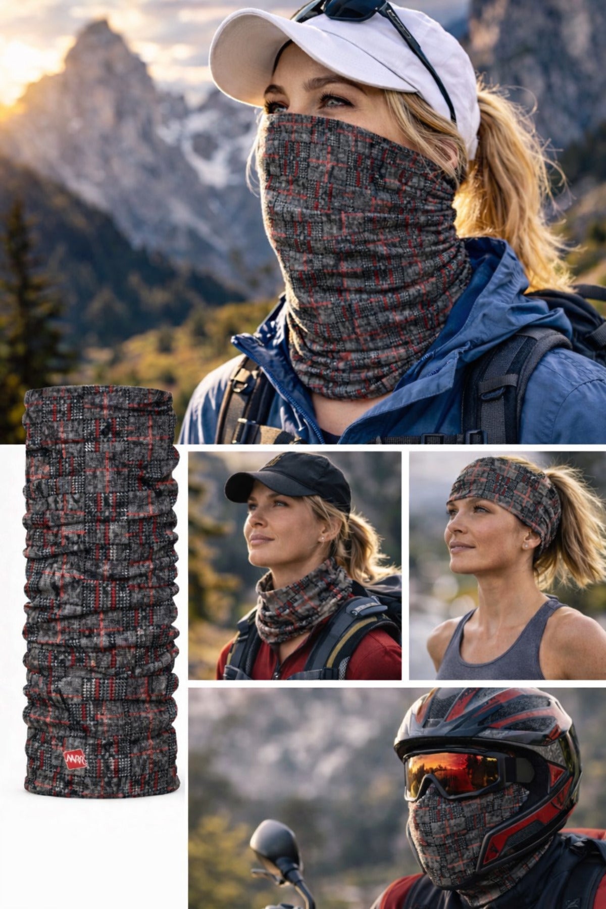 UV Korumalı Termal Buff Boyunluk – Motorsiklet, Bisiklet & Koşu