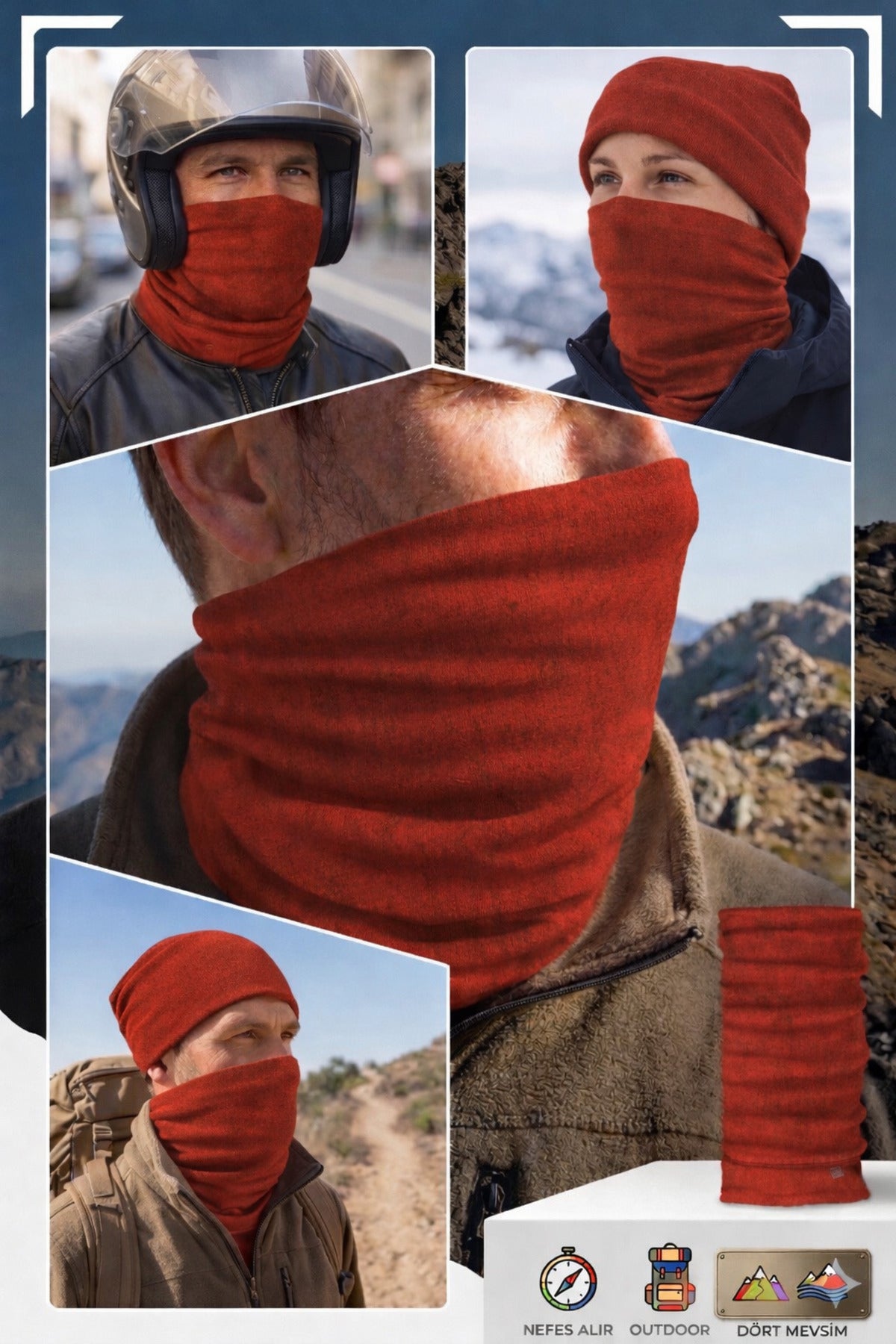 UV Korumalı Termal Buff Boyunluk – Motorsiklet, Bisiklet & Koşu