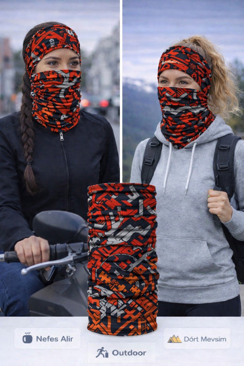 Termal Buff Boyunluk – UV Korumalı, Seamless | Motorsiklet & Outdoor