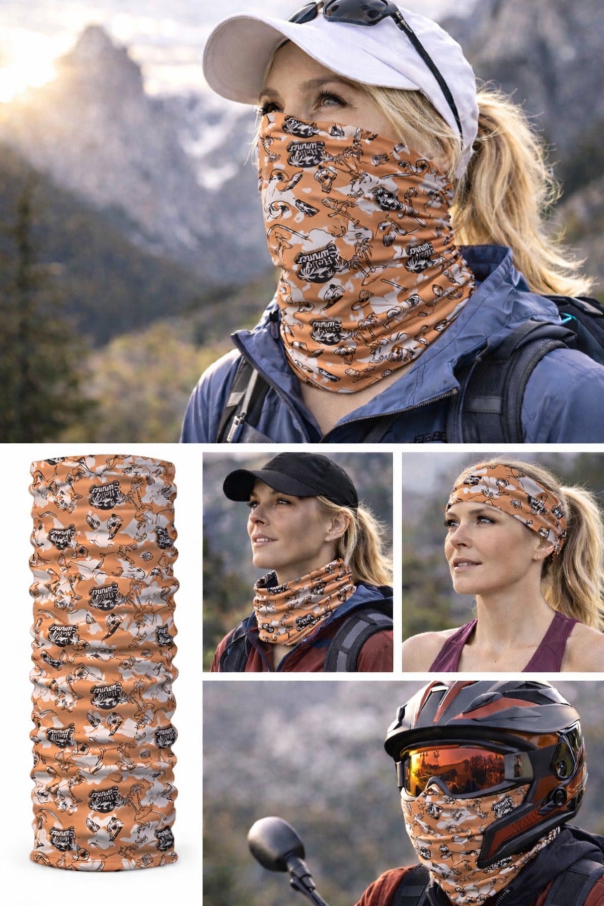 UV Korumalı Termal Buff Boyunluk – Motorsiklet, Bisiklet & Koşu