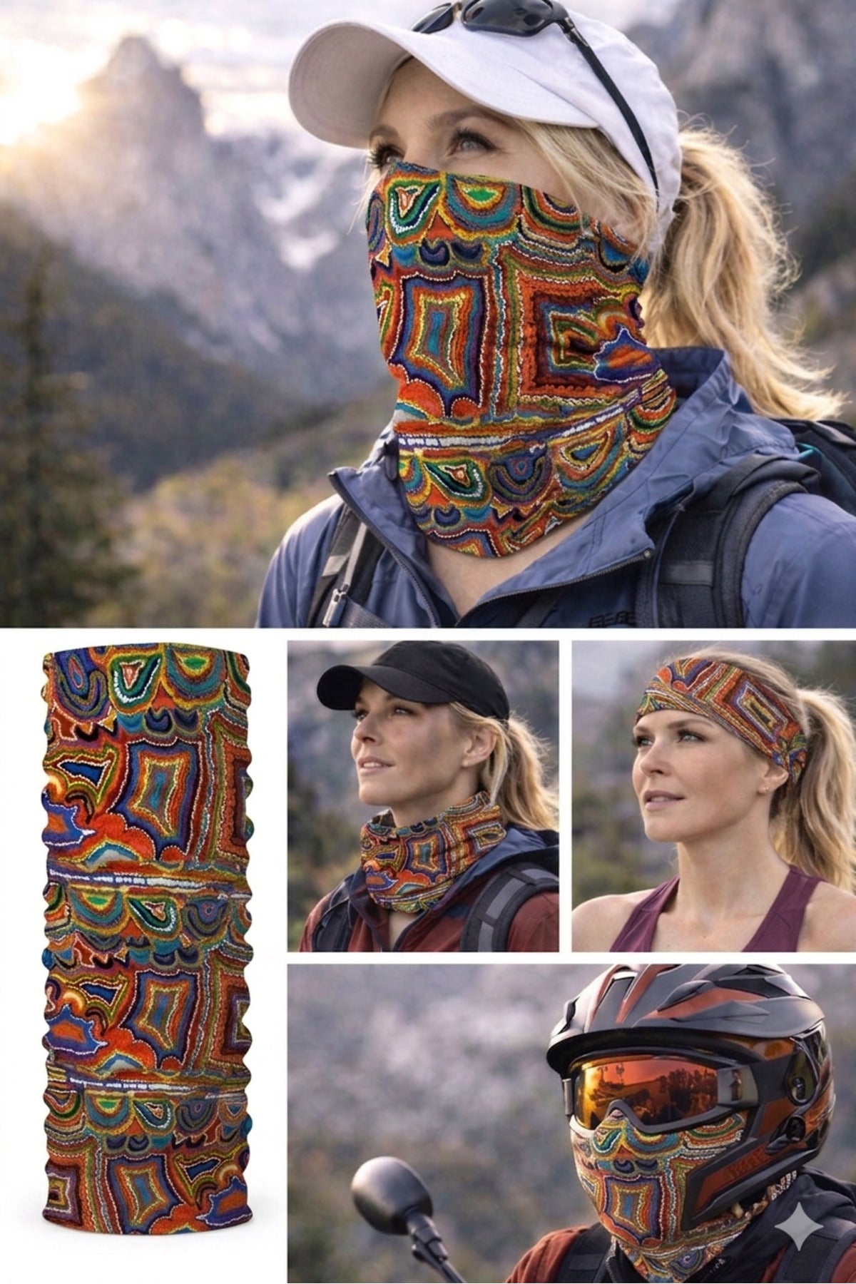 UV Korumalı Termal Buff Boyunluk – Motorsiklet, Bisiklet & Koşu
