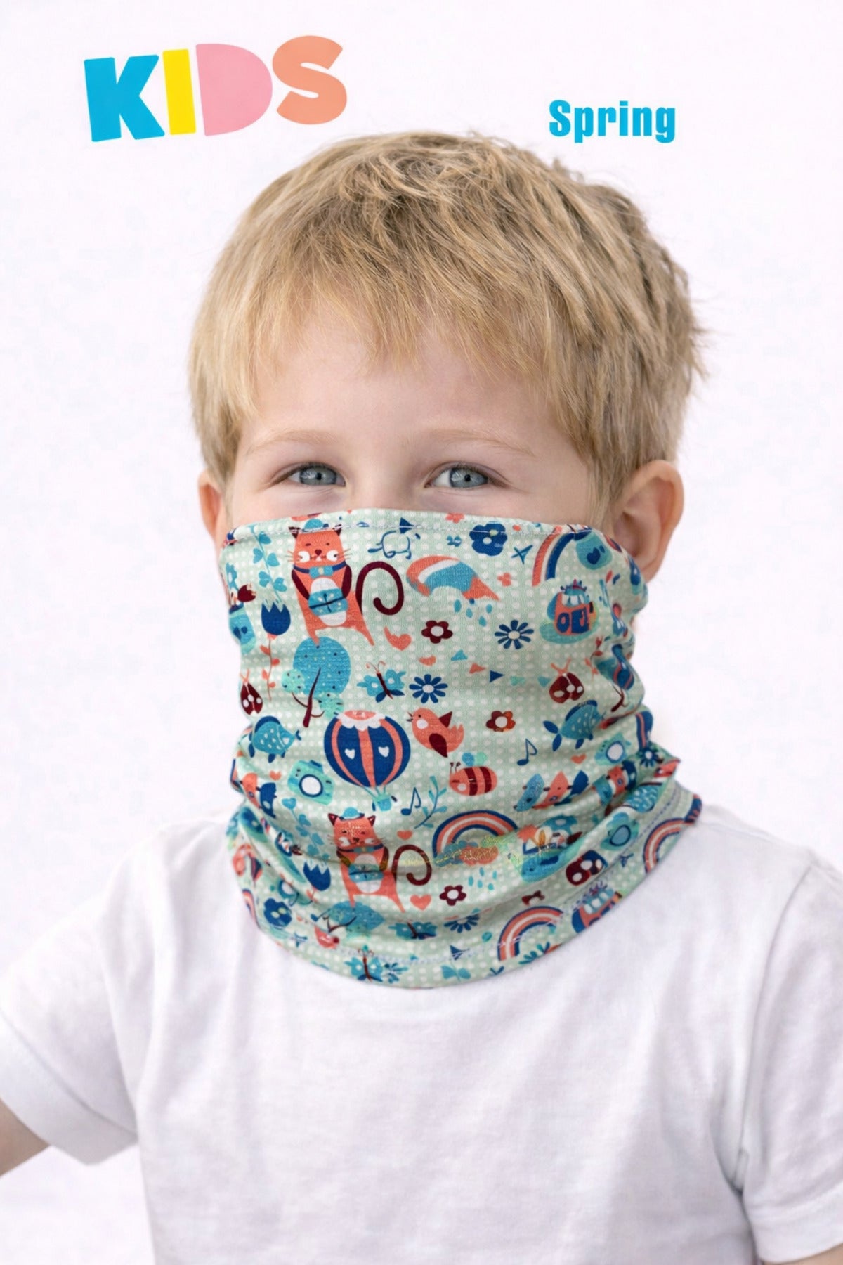 Çocuk Buff Boyunluk – UV Korumalı, Oeko-Tex Sertifikalı Termal Bandana