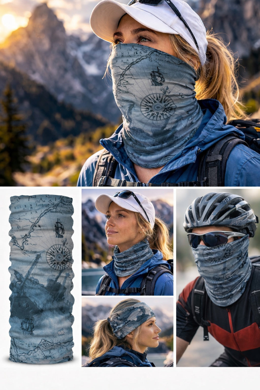 UV Korumalı Termal Buff Boyunluk – Motorsiklet, Bisiklet & Koşu