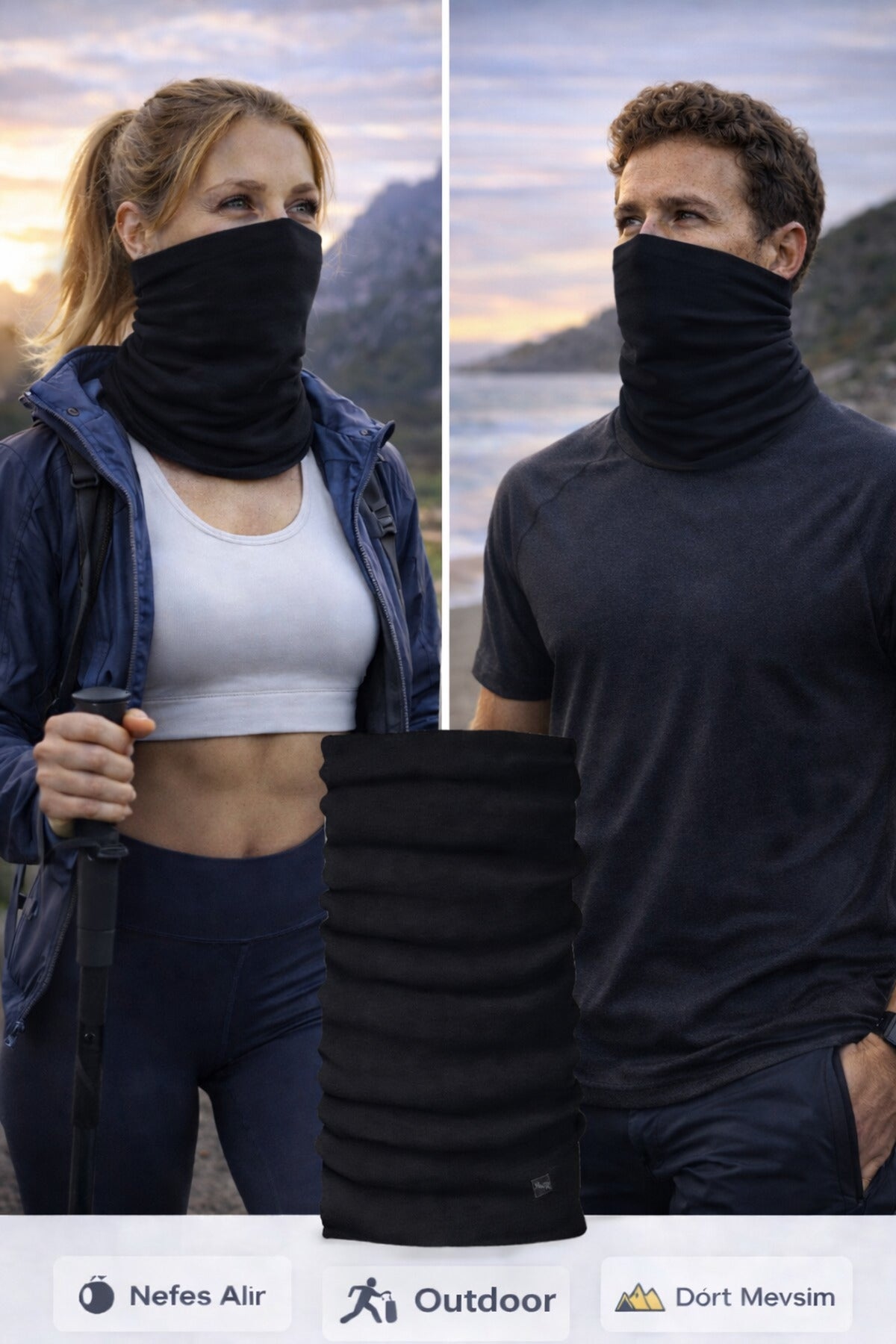 UV Korumalı Termal Buff Boyunluk – Motorsiklet, Bisiklet & Koşu