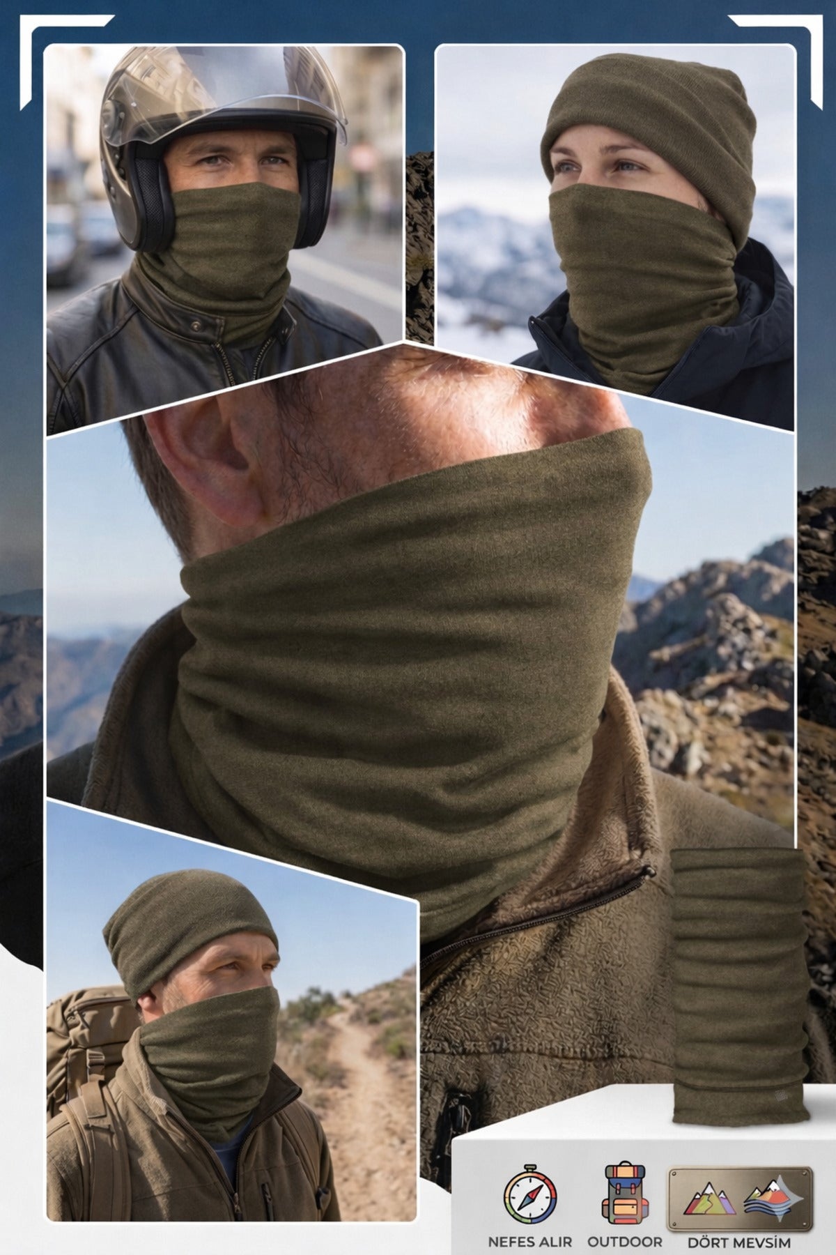 UV Korumalı Termal Buff Boyunluk – Motorsiklet, Bisiklet & Koşu